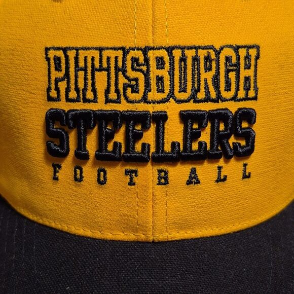 Reebok Pittsburgh Steelers Velcroback Hat - NWOT - Picture 2 of 7